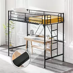 VINGLI Kids Loft Bed is perfect for a small room. Whether for a dorm room, a kids room, or a guest room, our bunk beds...