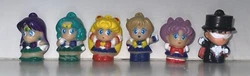 Up for sale is a lot Sailor Moon finger puppets. They are in good used condition.