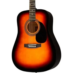 From Rogue comes this amazing deal in the RA-090 gloss-finished dreadnought acoustic guitar. The Rogue RA-090 is an...