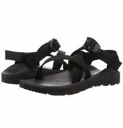 Elevate your summer footwear game with the Chaco Z/Cloud mens sandals. These sandals come in a solid black color with a...