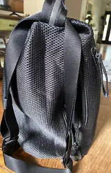 2 photos of examples of how bag can be worn.