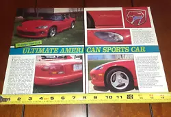 1993 DODGE VIPER V-10.