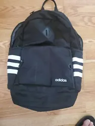 This black adidas backpack is the perfect accessory for any stylish man on the go. Made from durable canvas material,...