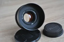 HELIOS 44 2/58mm lens Cine ANAMORPHIC! FLARE For Canon EF mount BOKEH. This unique lens has oval aperture shape with...