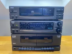Vintage RCA RP 8530 A Stereo System AM/FM Radio Dual Cassette Player. This listing is for the cassette player which is...