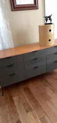 Raymond Loewy Nine Drawer Dresser. This is a mid century rare piece by the iconic Raymond Loewy. It is the desirable...