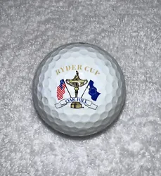 Vintage 1995 Slazenger 3 White Golf Ball, Ryders Cup, Oak Hill, Preowned In Great Condition. Stored In A Smoke & Pet...