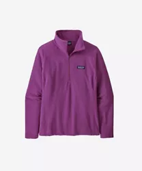 Womens Maroon XS Patagonia Micro D® 1/4-Zip Fleece. Providing everyday warmth and comfort, this lightweight 1/4 zip...