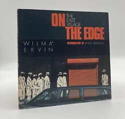 Wilma Ervin, On the Edge. First edition, second printing. SIGNED BY AUTHOR on title page. Introductory interview with...