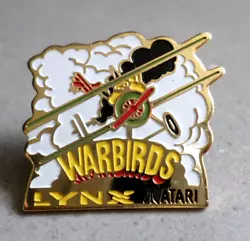 Pins WARBIRDS / Lynx Atari.