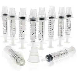The oral syringe with bottle adapter is perfect to feed small pets or for oral health. IDEAL FOR ORAL HEALTH: Syringes...