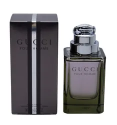 Gucci Pour Homme by Gucci 3.0 oz EDT Cologne for Men New In Box.