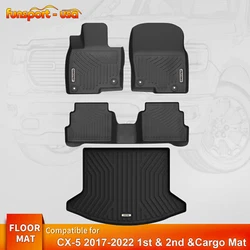 The Floor Mat Liners adopt 3D Scanning technology to keep it perfectly to fit the car. -Unique Groove Texture design...