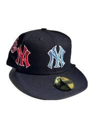 Supreme New York Yankees Kanji New Era Fitted Hat Navy, 7 3/8, Free Shipping. New , original bag , tags .