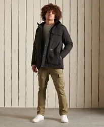 Relaxed fit – the classic Superdry fit. Not too slim, not too loose, just right. Go for your normal size. You cant go...