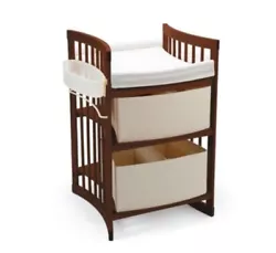 Stokke Changing Table Walnut Brown.