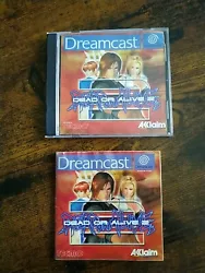 Dead or Alive 2 - Sega Dreamcast (Pal )  Boîtier dorigine manquant. Le CD présente peu de micro rayures, en bel état...
