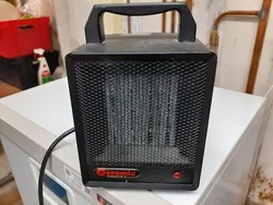 radiateur de chauffage électrique pour salle de bain ou caravane fonctionne très bien plusieurs vitesses de...