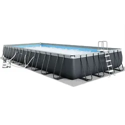 This pool includes everything you need for a great pool experience, including the powerful Intex 2,650 gallon-per-hour...