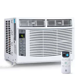 Powerful BTU Cooling Capacity - 6,000 BTU effectively cools between 200 and 250 sq. ft., ideal for making a room...