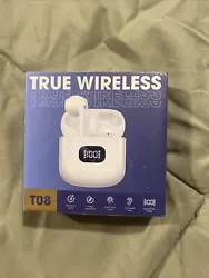 true wireless earbuds. Condition is New. Shipped with USPS Ground Advantage.