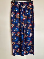 Up-Late Skull/ Bats Boys size 10/12 Pajama Pants.