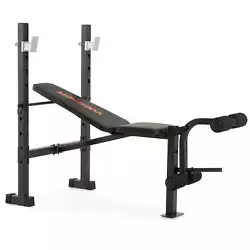 Set your new strength training standard with the Weider Legacy Standard Weight Bench. Choose between two levels of...