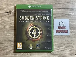 Sudden Strike 4 Complete Collection Xbox One Complet FrançaisTrès bon état général, CD de jeu en excellent état...