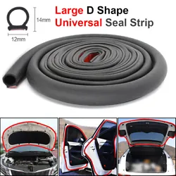 The sealing strip with a double-sided adhesive tape. You can apply to seal car door or hood, which are good in...