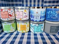 Bath and Body Works 3 Wick Candles ~ NEW ~14.5oz Pick your Scent !