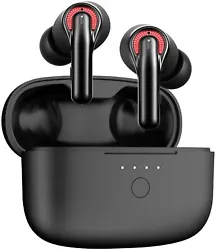2021 Wireless Earbuds, Tribit Qualcomm QCC3040 Bluetooth 5.2, 4 Mics CVC 8.0 Call Noise Reduction 50H Playtime Clear...