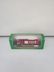 VINTAGE 1999 Hess Miniture Fire Truck with Ladder New in Package