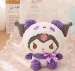 Kuromi purple Plush Toys Stuffed Animal Soft Doll. Material: PP Plush. Quantity: 1PCS as title picture;.