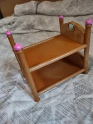 Lil Woodzeez Furniture ~ Kids Bedroom Bunk Beds Toy Figure. In good shape