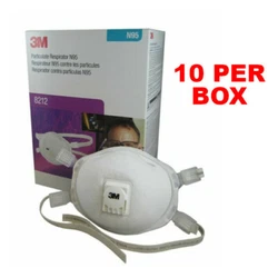 PARTICULATE WELDING RESPIRATOR. 3M 8212 N95. 10 MASKS PER BOX.