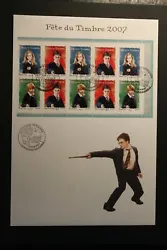 Harry POTTER -. Fête du timbre 2007.