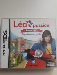 Jeux DS Lite Léa passion: Mystères au lycée en très bon état. Boite complète. Jeux en français.