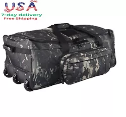 This heavy duty travel bag is great for Heavy-Duty Camping ,Hiking, traveling, Trekking, hunting and other outdoor...