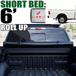 Truck Bed Tonneau Cover. Topline For 2014-2018 Silverado/Sierra 5.8 Short Bed Lock Roll Up Tonneau Cover. Topline For...