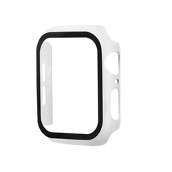 For Apple Watch 38mm Hard PC Bumper Case with Tempered Glass WHITE For Apple Watch 38mm Hard PC Bumper Case with...