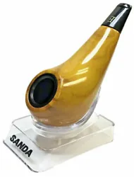 DURABLE TOBACCO,HERB SMOKING PIPE. GREAT FOR ALL YOUR SMOKING NEEDS. YELLOW WOOD FINSH. GIFT BOX INCLUDED.