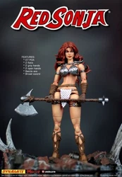 Red Sonja slew the king who tried to posses her and freed the world from the dark sourcery of Kulan Gathe. 1x Battle...
