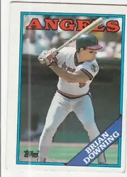 Brian Downing - 1988 Topps #331 - California Angels Baseball Card