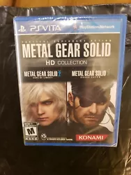 Metal Gear Solid HD Collection (PS VITA)  Sony PlayStation vita. Brand New still factory sealed.
