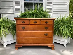 OR WOULD BE GREAT AS A SIDEBOARD. ETHAN ALLEN. WITH 6 DRAWERS CHEST OF DRAWERS DRESSER BUREAU. BELIEVING IT TO BE BY...