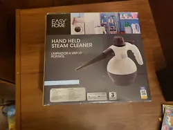 Easy Home Handheld Portable Steam Cleaner New in Box. Condition is Used. Shipped with USPS Priority Mail.