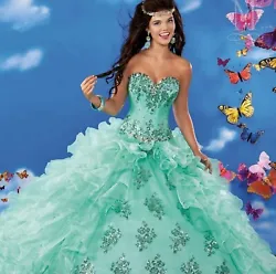 Mary’s bridal quinceanera sweet sixteen princess 2 pieces dress. 100% authentic.