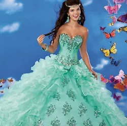 Mary’s bridal quinceanera sweet sixteen princess 2 pieces dress. 100% authentic.