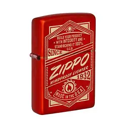 This windproof lighter features a it works design. ZIppo lighters.