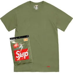 Color : Olive / Vert. x 2 Tee shirt. Size : Large.